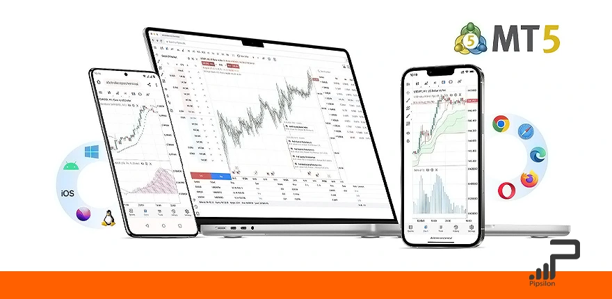 متاتریدر 5 (MetaTrader 5)؛‌ یکی از محبوب‌ترین پلتفرم‌های معاملاتی در بروکرهای فارکس